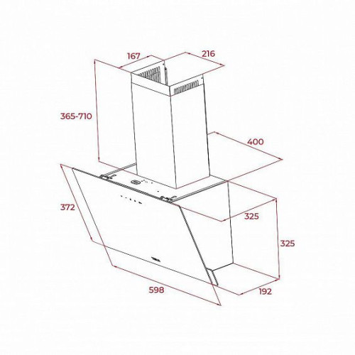 Вытяжка TEKA DVN 64030 TTC BK