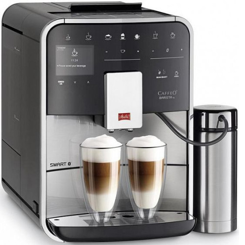 Кофемашина MELITTA Caffeo F 860-100 (21785) серебристый/черный