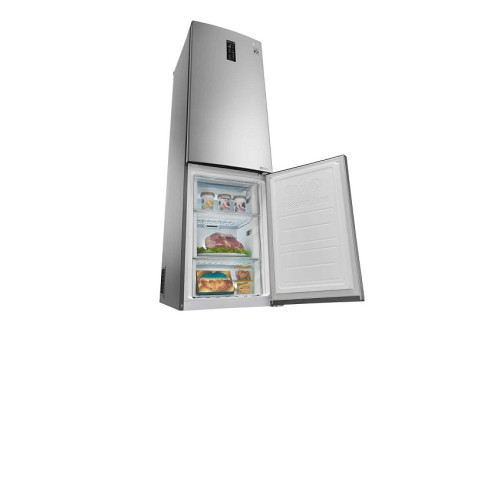 Холодильник LG GB-B60PZMFS нержавеющая сталь