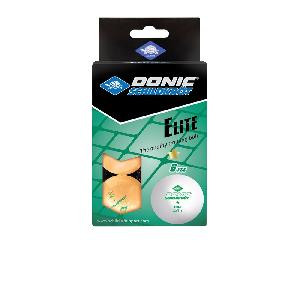 Мячи для настольного тенниса Donic Eite 1 оранжевый (6 штук)