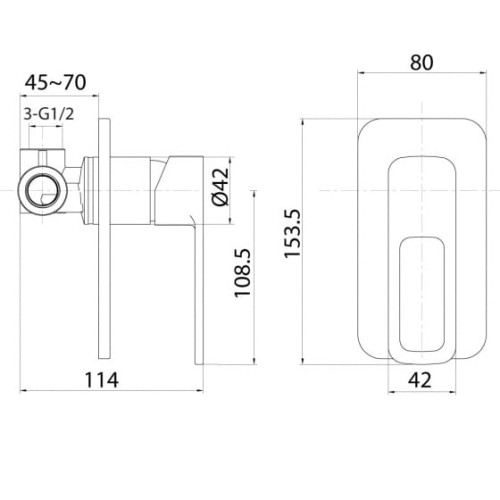 Смеситель IDDIS Slide SLISB00i66