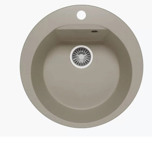Кухонная мойка POLYGRAN Atol-520 №302 песочный