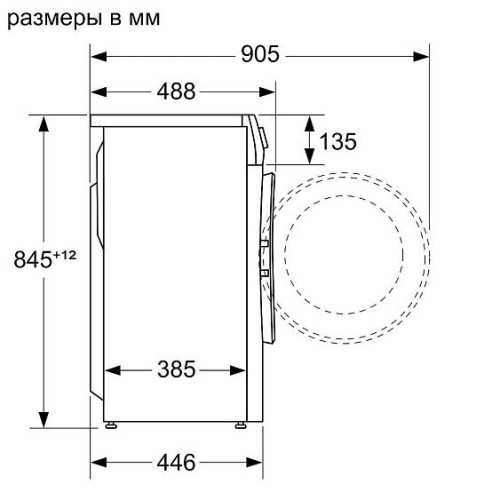 Стиральная машина BOSCH WHA122W0OE