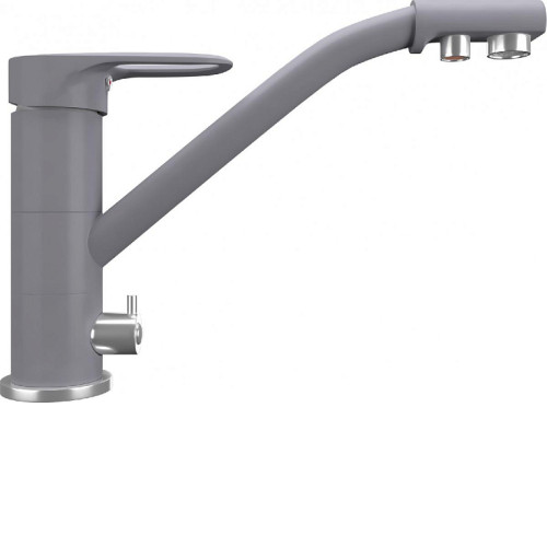 Смеситель WEISSGAUFF WG 01005 Gray