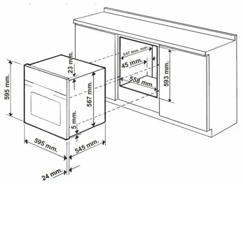 Духовой шкаф HOTPOINT-ARISTON 7o fh 51 wh ru/ha