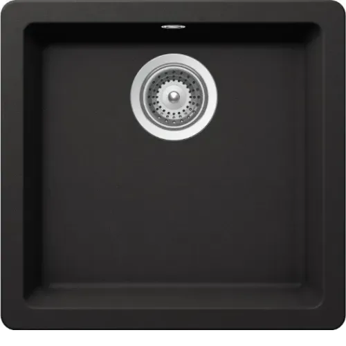 Мойка SCHOCK 700515 quadro 50 (n-100s) cristalite 450x430 неро
