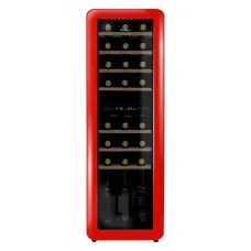Винный шкаф TESLER CWC-308 RUBY RED Винный шкаф TESLER CWC-308 RUBY RED