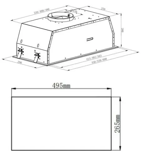 Вытяжка SCHAUB LORENZ SLD EY5107