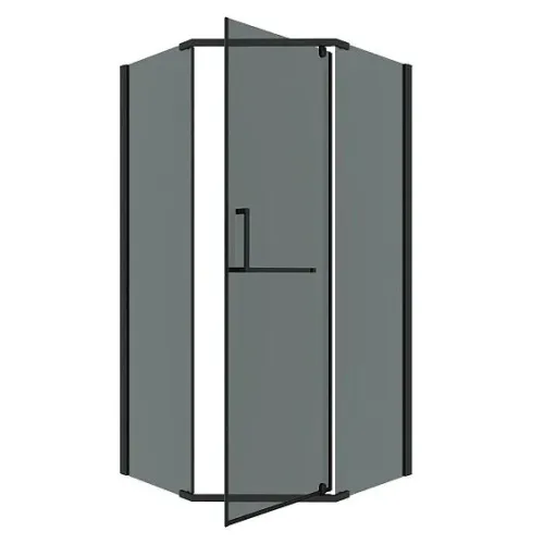 Душевое ограждение GROSSMAN 302.K33.03.9090.21.10 черный матовый