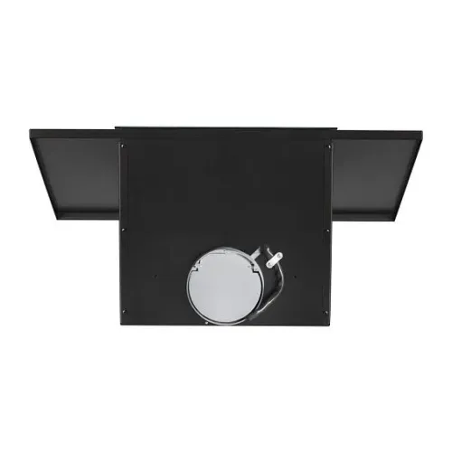 Вытяжка MAUNFELD tower round black glass
