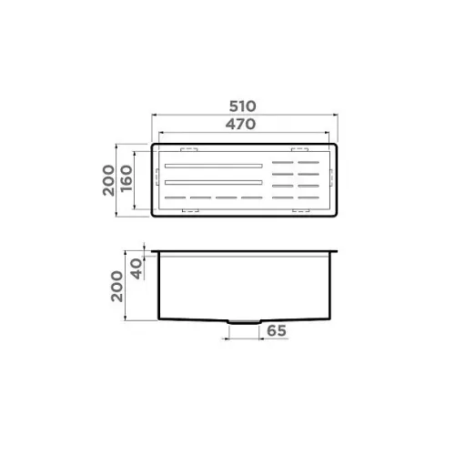 Сушка для посуды OMOIKIRI DRY-04-LG (4999130)