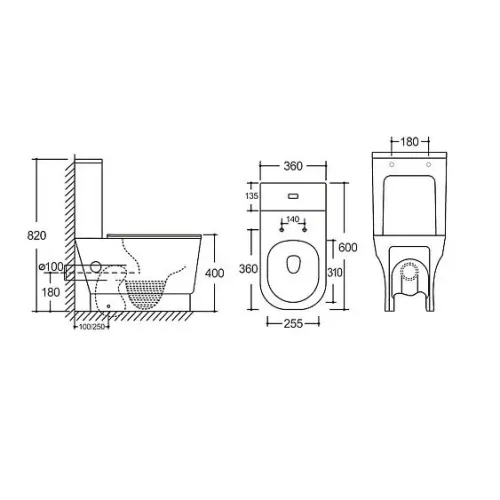 Унитаз GROSSMAN GR-4490SQ