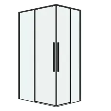 Душевое ограждение GROSSMAN 1/2.K33.01.10.21.00-1/2.K33.01.70.21.00 черный матовый Душевое ограждение GROSSMAN 1/2.K33.01.10.21.00-1/2.K33.01.70.21.00 черный матовый