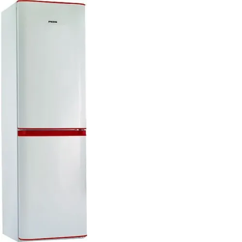 Холодильник POZIS RK FNF 172 W R (белый с рубиновыми накладками)