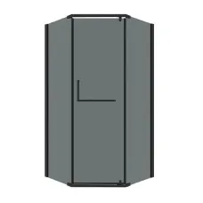 Душевое ограждение GROSSMAN 302.K33.03.9090.21.10 черный матовый