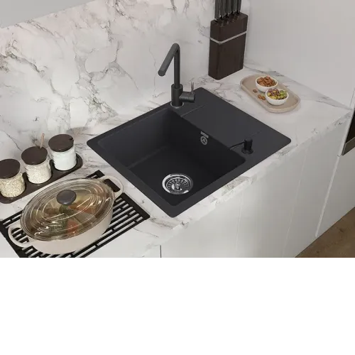 Кухонная мойка GRANFEST URBAN 258L черный