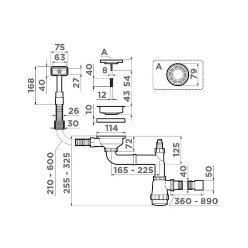 Арматура OMOIKIRI WK-1-S-GM (4956492)