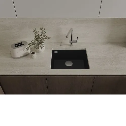 Кухонная мойка RIVELATO STRIA 5649 Nero profondo