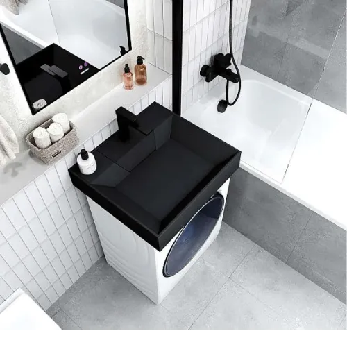 Раковина GROSSMAN LUXOR-60 см черная матовая