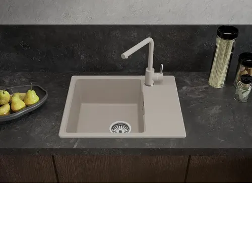 Кухонная мойка GRANFEST URBAN 658L песочный