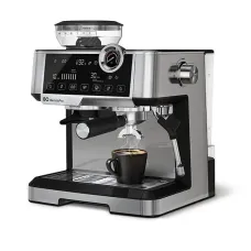 Кофеварка BQ CM5002 стальной-черный