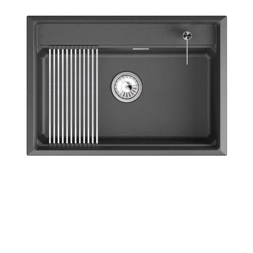 Кухонная мойка GRANULA KS-7301i черный