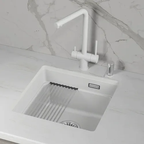 Кухонная мойка GRANULA KS-4501iU арктик