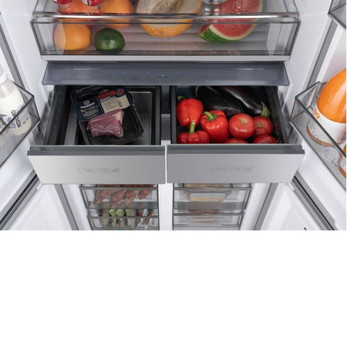 Холодильник WEISSGAUFF WCD 590 NoFrost Inverter Premium EcoFresh Inox