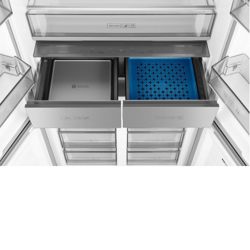 Холодильник WEISSGAUFF WCD 590 NoFrost Inverter Premium EcoFresh Inox