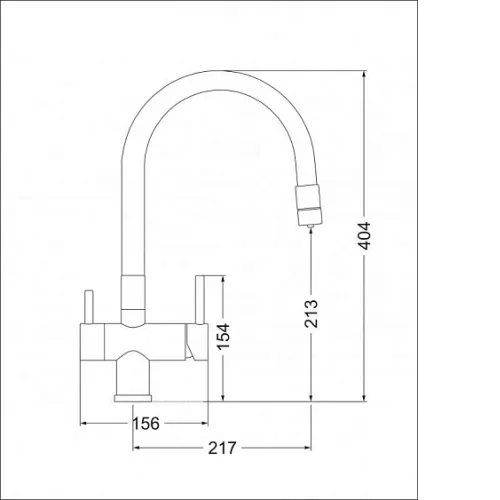 Смеситель EMAR EC-3015 Satin