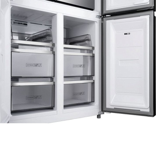 Холодильник WEISSGAUFF WCD 590 NoFrost Inverter Premium EcoFresh Inox