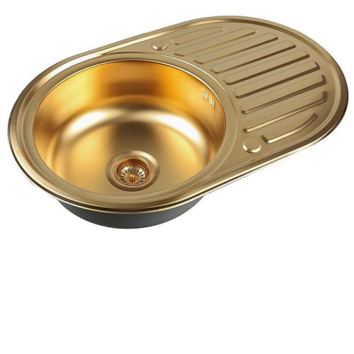 Кухонная мойка ZORG INOX PVD SZR 7750 бронза