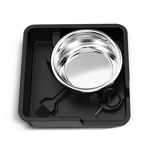 Кофеварка BQ CM5002 стальной-черный