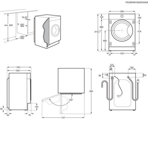 Стиральная машина ELECTROLUX EW7W368SI