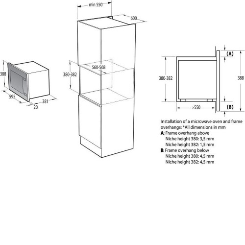 Микроволновая печь GORENJE BM251SG2WG