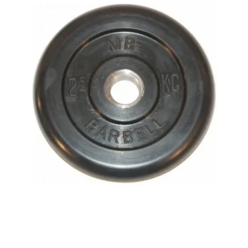 Диск обрезиненный MB Barbell MB-PltB31-2,5