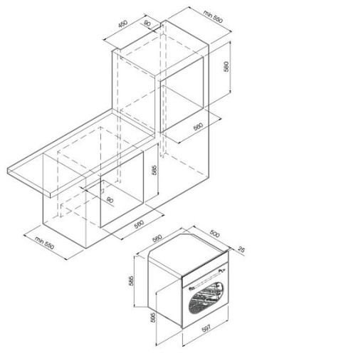 Духовой шкаф GRAUDE BK 60.1 S