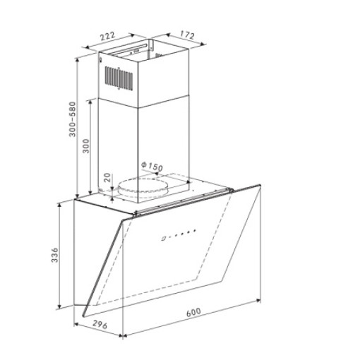 Вытяжка SCHAUB LORENZ SLD DY5237