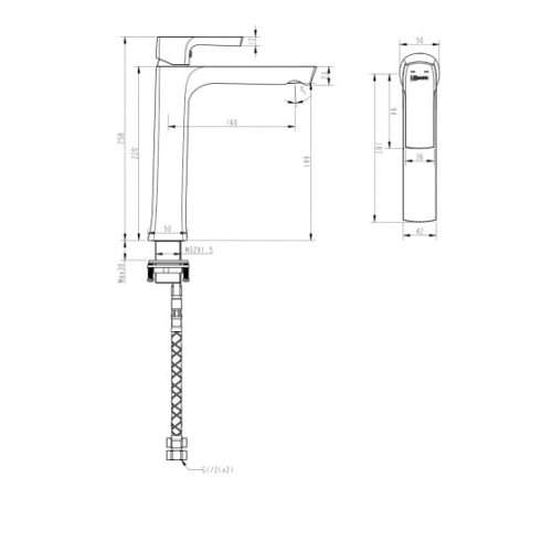 Смеситель LEMARK Ursus LM7209BL