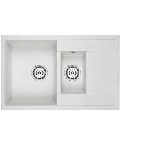 Кухонная мойка KUPPERSBERG MODENA 60 NL 1,5B1D WHITE
