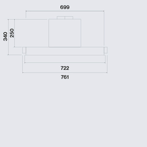 Вытяжка FALMEC PARALLEL BLACK 70 (CPAW70.E1P1#ZZZN490F)