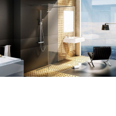 Душевая перегородка RAVAK Walk-In Free GW9FG0C00Z1 блестящий + транспарент