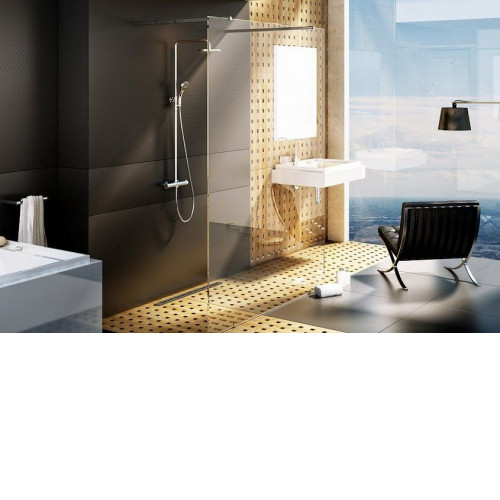Душевая перегородка RAVAK Walk-In Free GW9FG0C00Z1 блестящий + транспарент