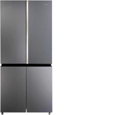 Холодильник WEISSGAUFF WCD 590 NoFrost Inverter Premium Biofresh Dark Grey Glass