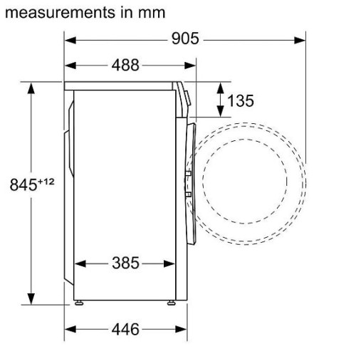 Стиральная машина BOSCH WHA222X1BL