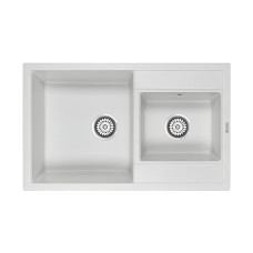 Кухонная мойка PAULMARK Tandem PM238250-WH