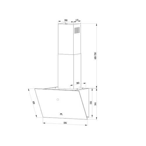 Вытяжка MILLEN MKH 601 BL