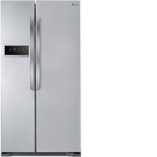Холодильник LG GS-B325PVQV серебристый