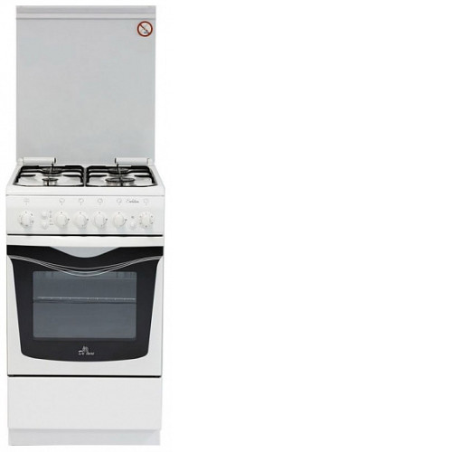 Плита DELUXE 506040.11г (кр) ЧР белый