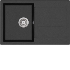 Кухонная мойка AQUASANITA Tesa SQT101AW (black metallic 601) Кухонная мойка AQUASANITA Tesa SQT101AW (black metallic 601)